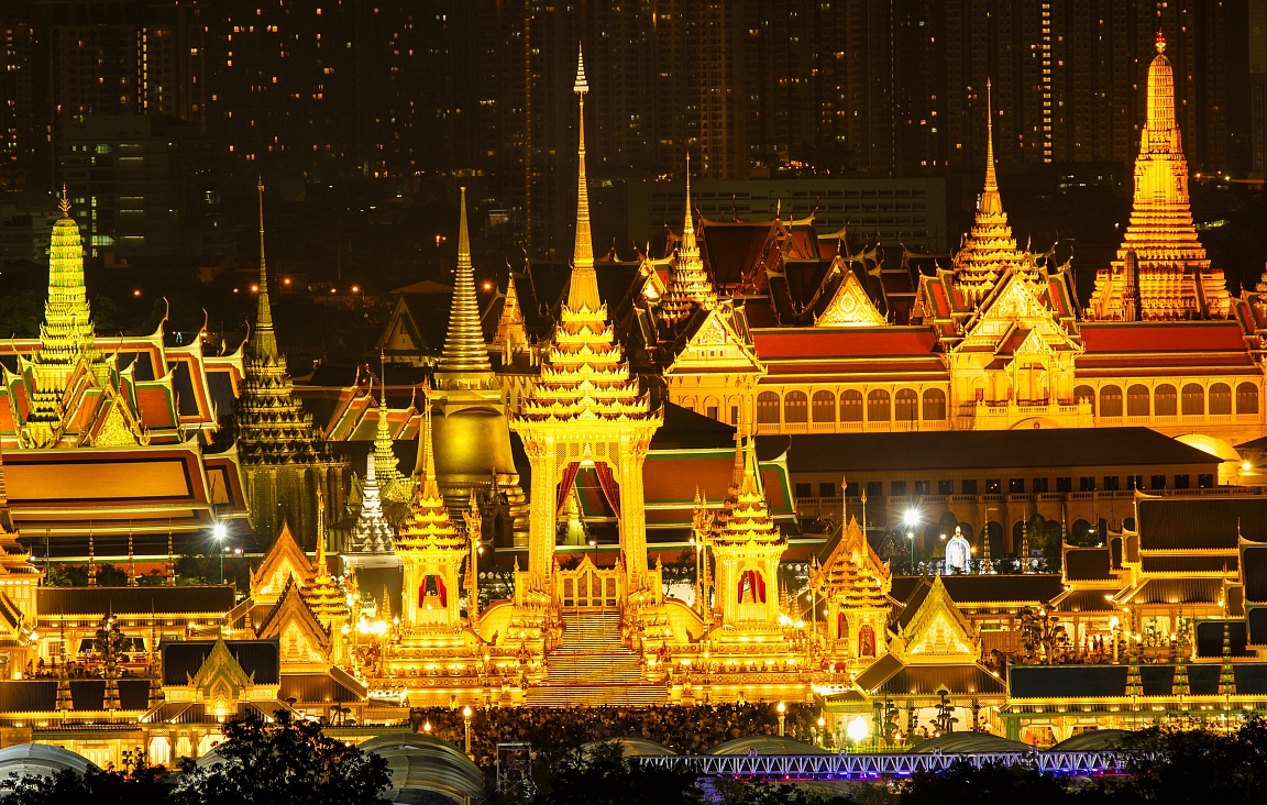 著名佛教胜地-泰国曼谷-大皇宫（之一）-图片1