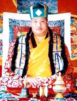 绿宝冠杰仲法王礼赞恭贺南无 Dorje Chang Buddha III-图片1