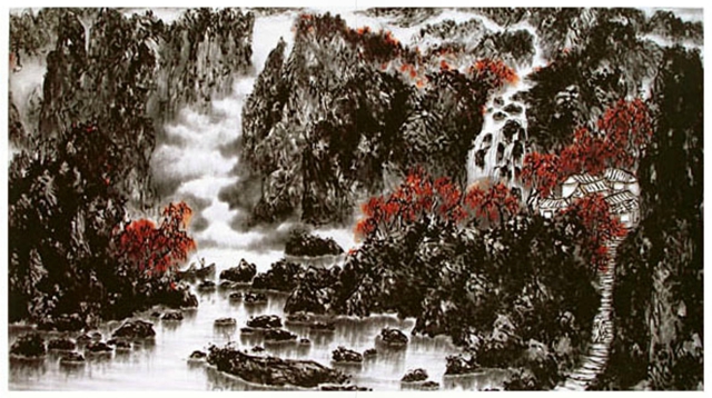 繁卷派——以繁多的笔触展显书卷气效果-图片1