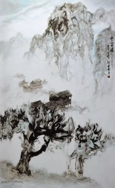 抽象韵味派作品——真实形象与梦境的结合